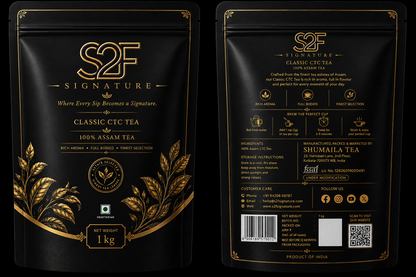 S2F Signature Classic CTC Assam Tea | 100% Pure Assam Single Origin (1 kg)