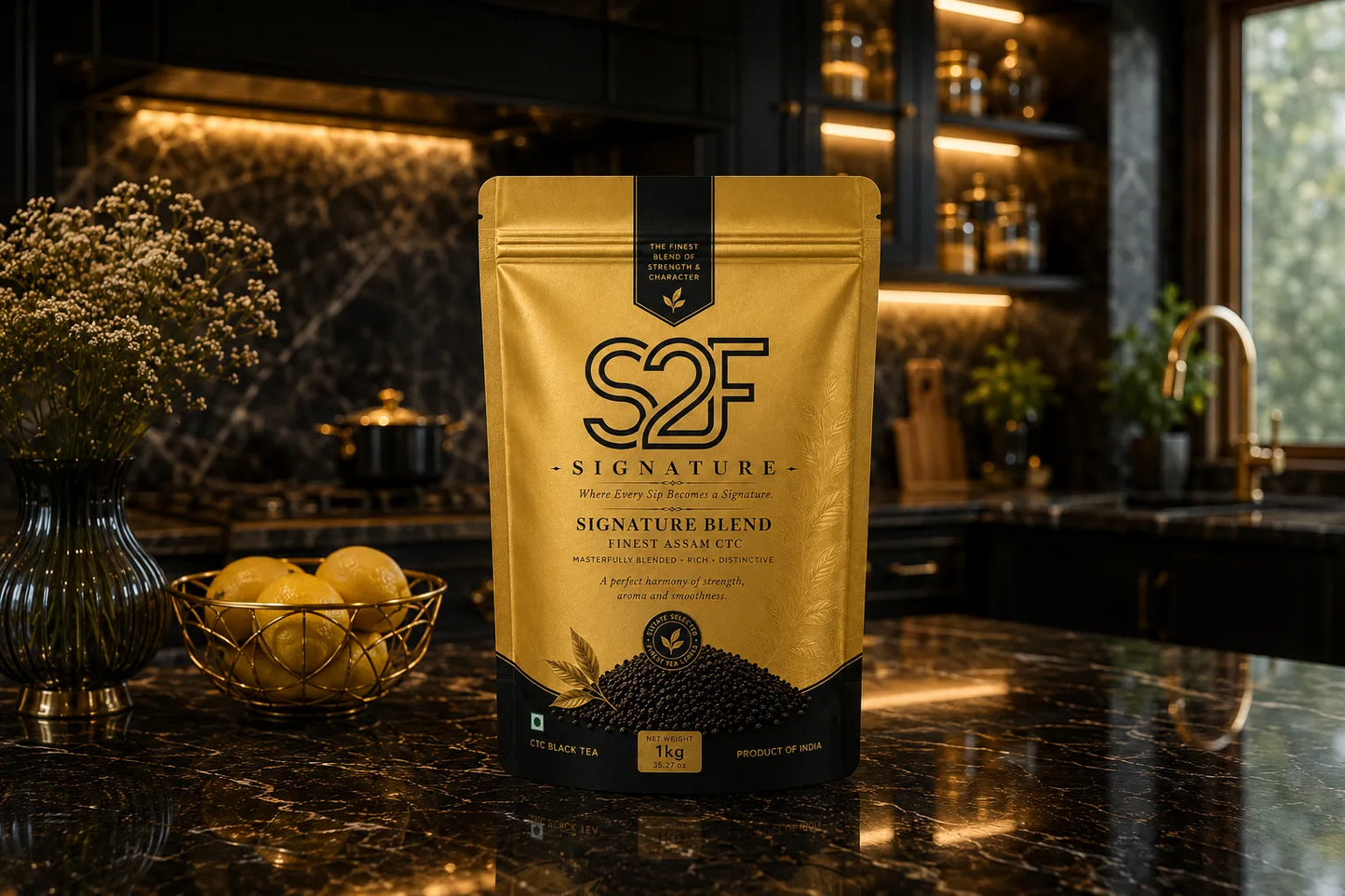 S2F Signature Blend - Finest Assam CTC Tea (1kg)