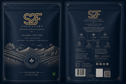 S2F Signature The Original Classic CTC Tea | 100% Pure Single Origin  (500g)