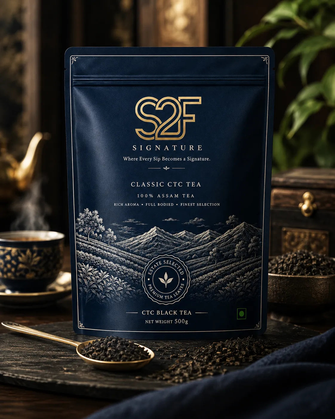 S2F Signature The Original Classic CTC Tea | 100% Pure Single Origin  (500g)