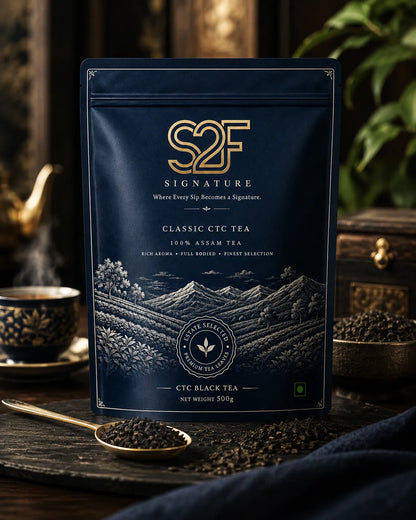 S2F Signature The Original Classic CTC Tea | 100% Pure Single Origin  (500g)